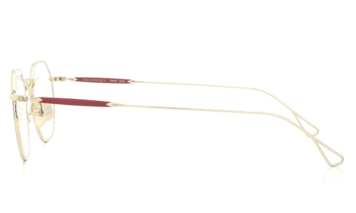 YELLOWS PLUS BYRON EYEWEAR Gold/Dark Red