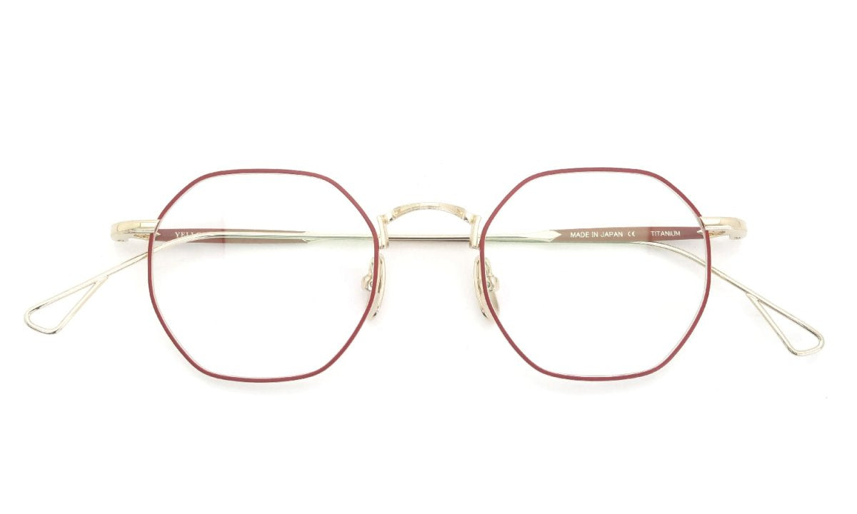 YELLOWS PLUS BYRON EYEWEAR Gold/Dark Red