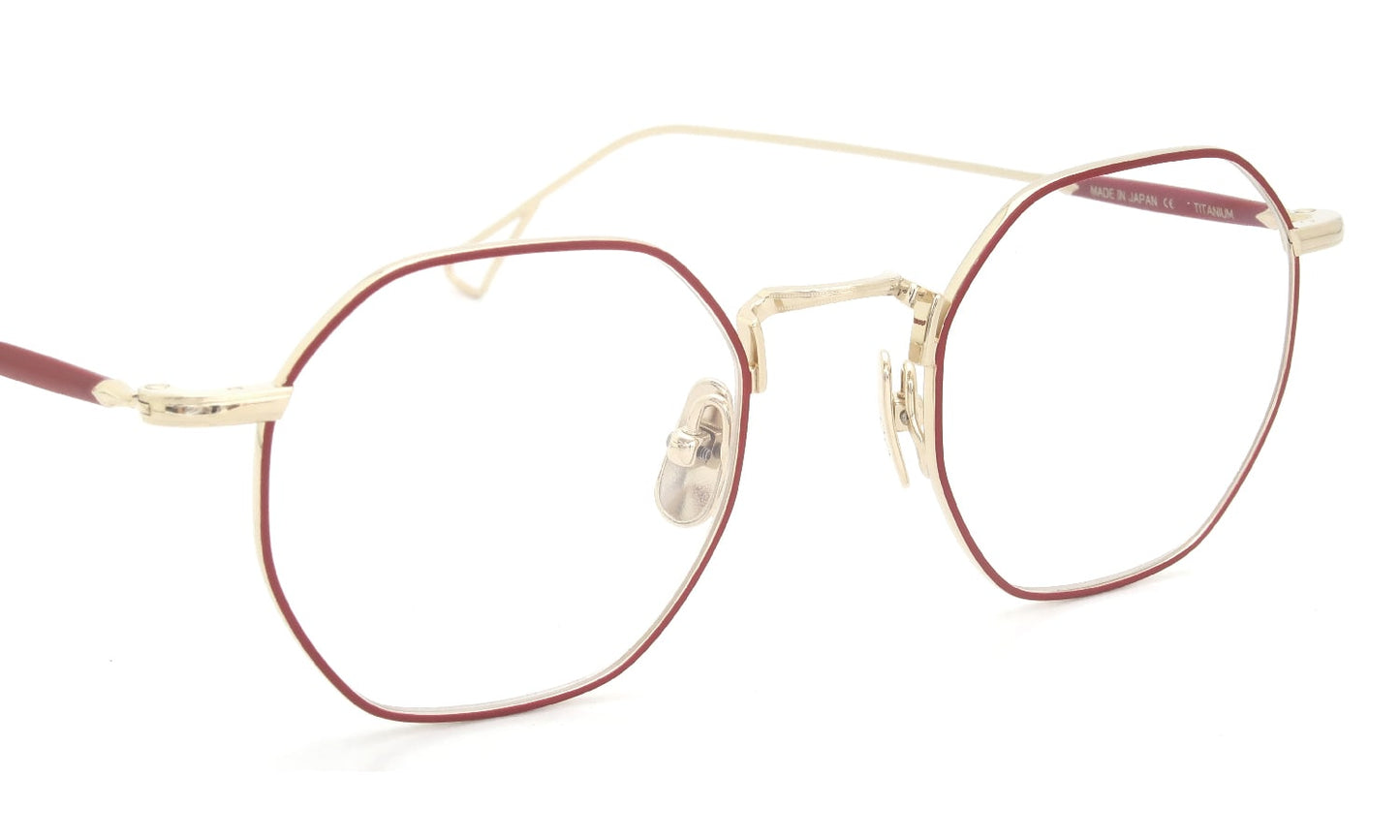 YELLOWS PLUS BYRON EYEWEAR Gold/Dark Red