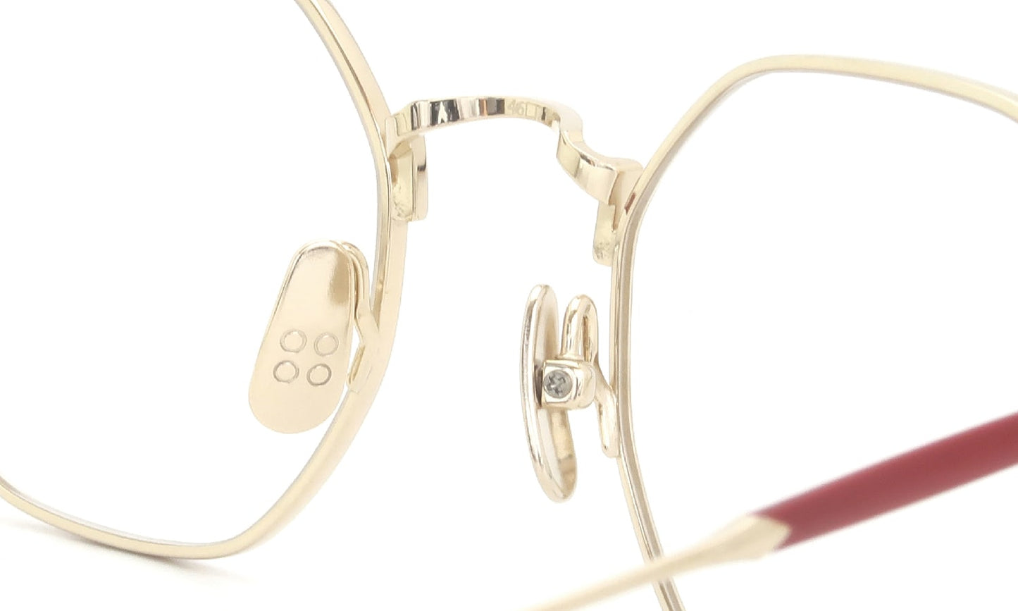 YELLOWS PLUS BYRON EYEWEAR Gold/Dark Red