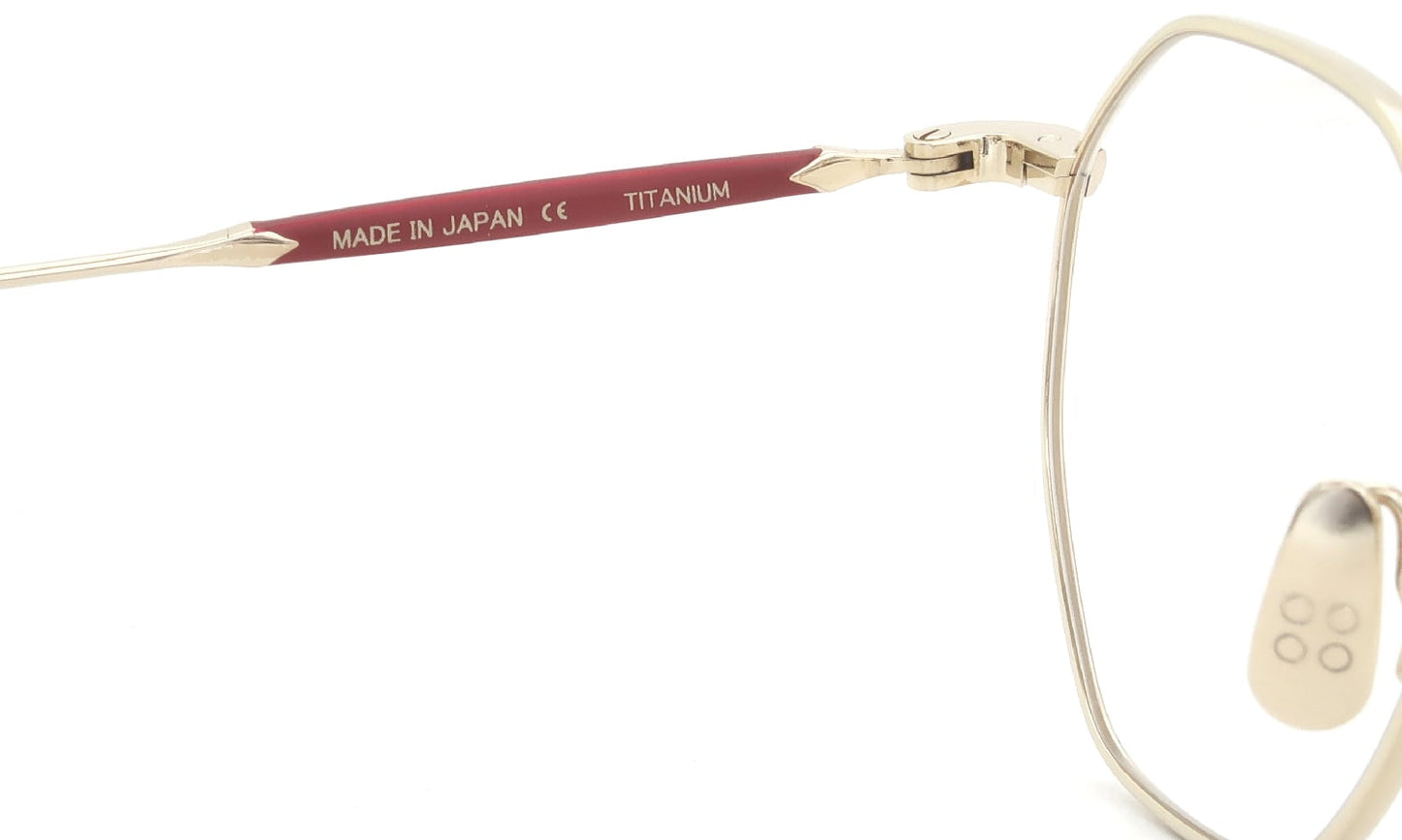 YELLOWS PLUS BYRON EYEWEAR Gold/Dark Red