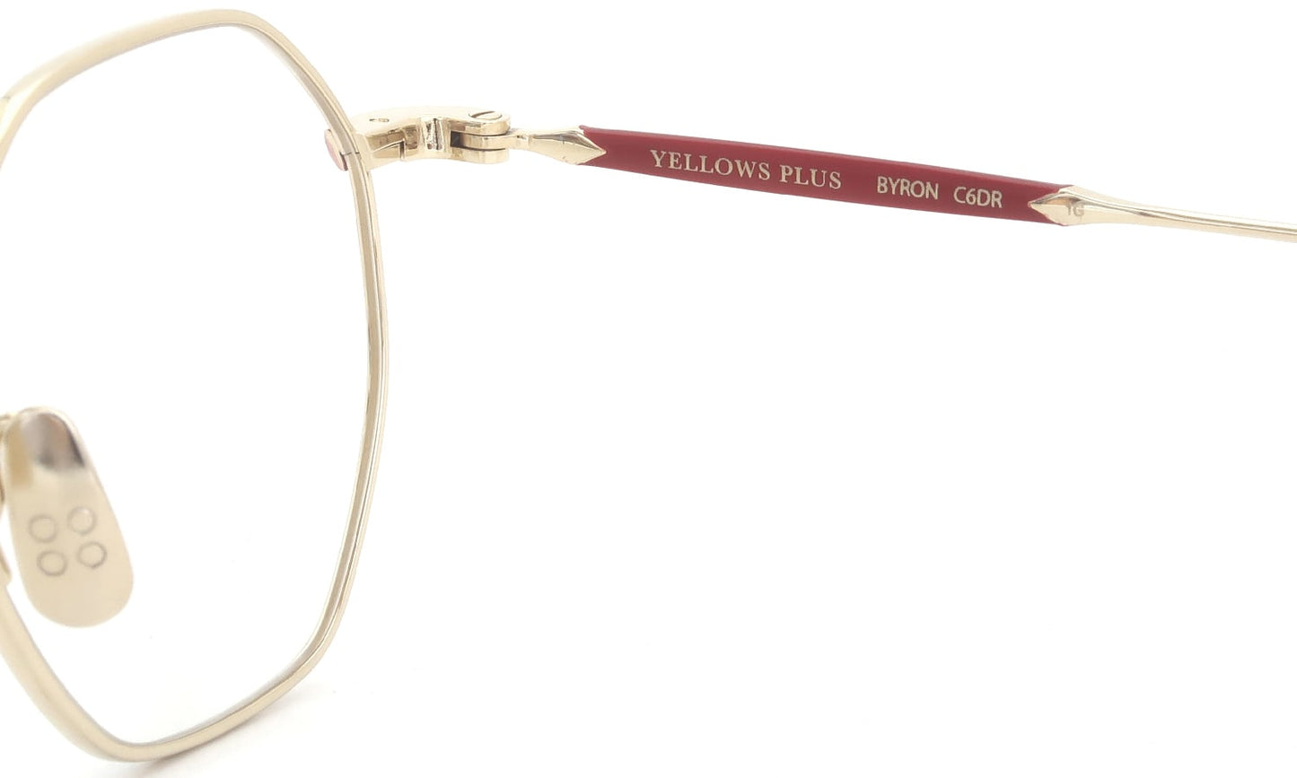 YELLOWS PLUS BYRON EYEWEAR Gold/Dark Red