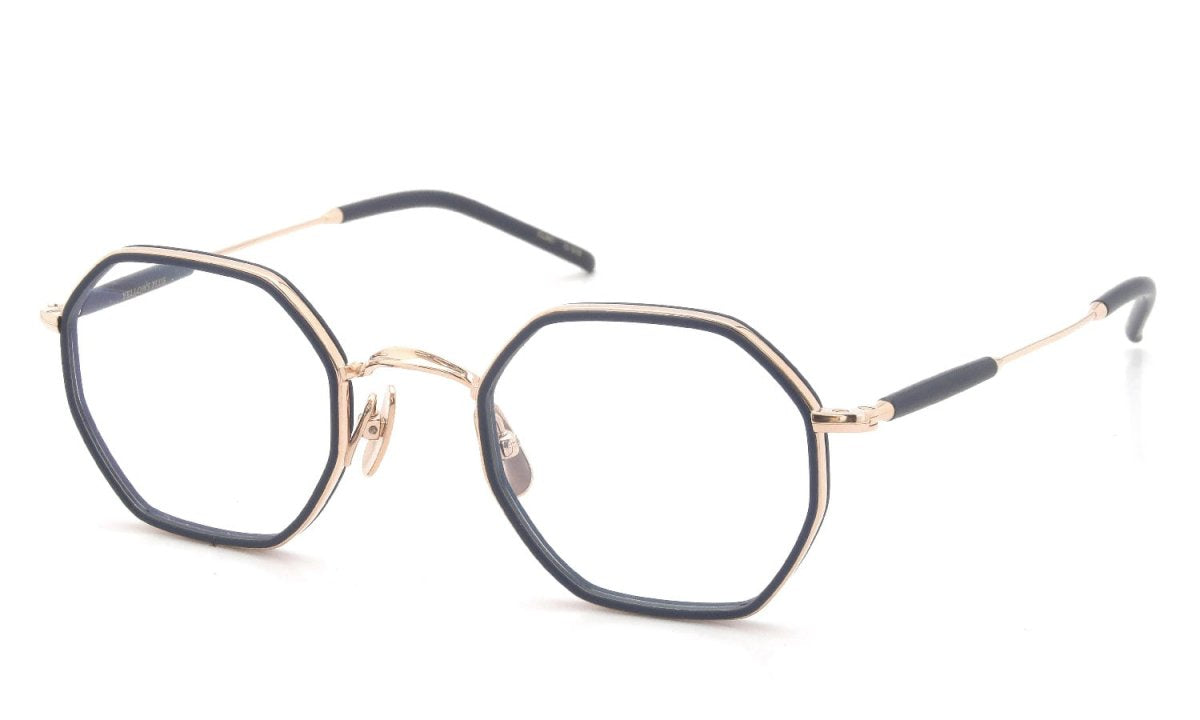 YELLOWS PLUS CLINT EYEWEAR Matt Navy/Rose Gold