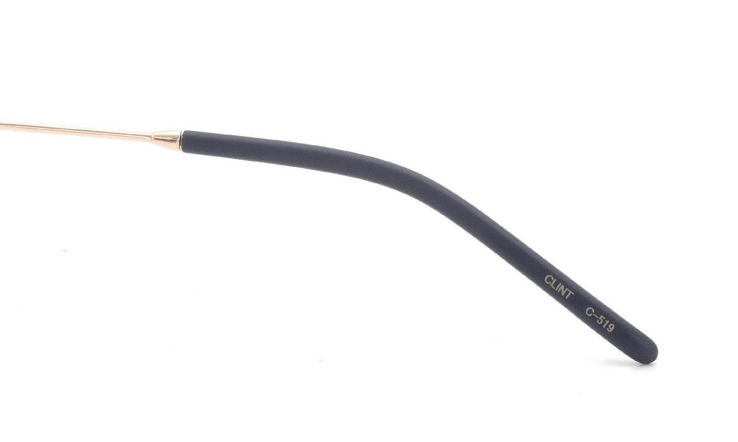 YELLOWS PLUS CLINT EYEWEAR Matt Navy/Rose Gold