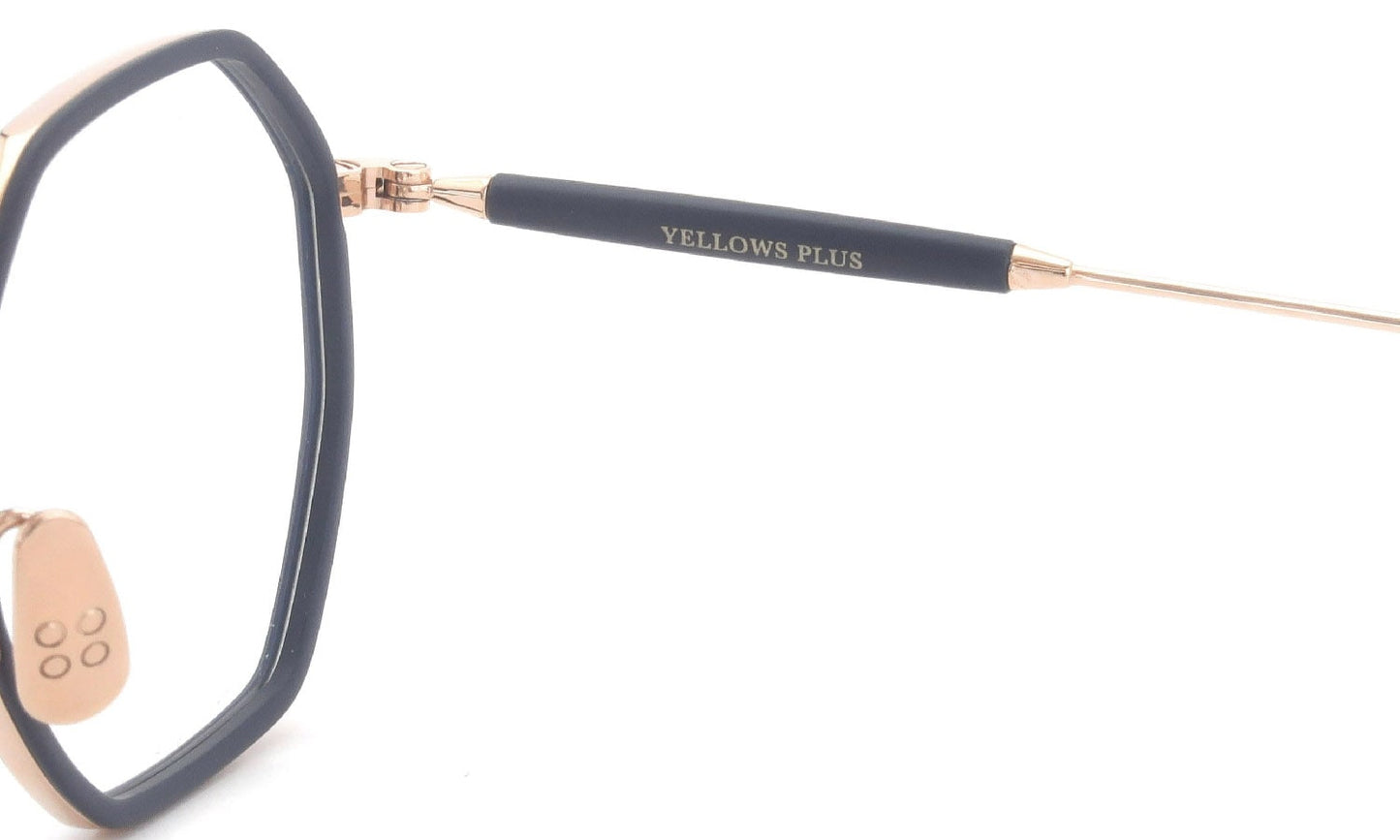 YELLOWS PLUS CLINT EYEWEAR Matt Navy/Rose Gold