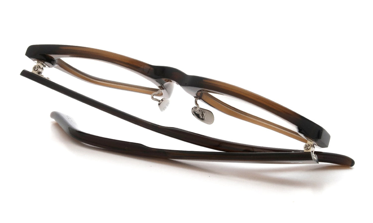 YELLOWS PLUS EVAN EYEGLASS FRAME Crystal Brown