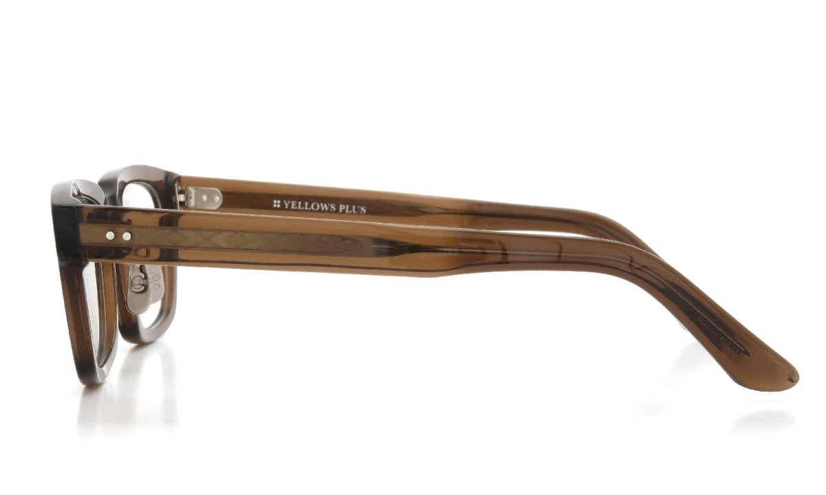 YELLOWS PLUS EVAN EYEGLASS FRAME Crystal Brown
