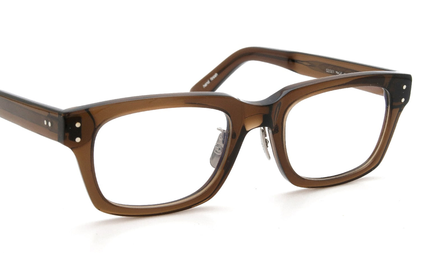 YELLOWS PLUS EVAN EYEGLASS FRAME Crystal Brown