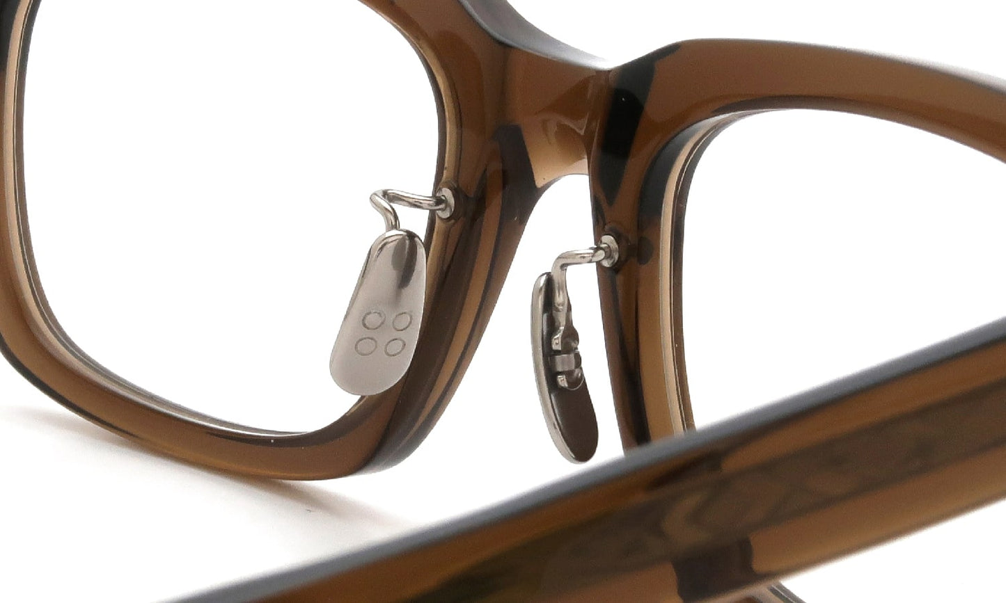 YELLOWS PLUS EVAN EYEGLASS FRAME Crystal Brown