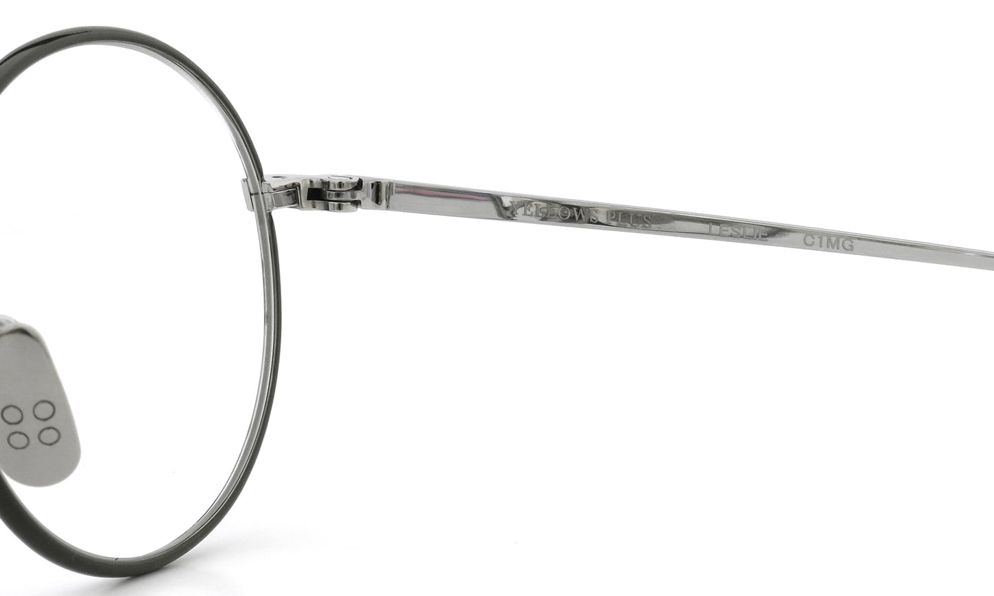 YELLOWS PLUS LESLIE EYEWEAR Silver/Moss Green