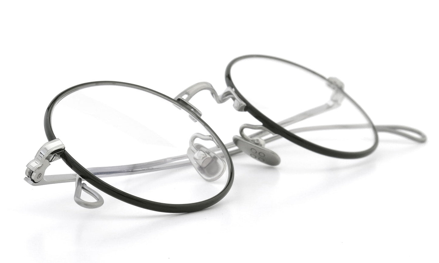 YELLOWS PLUS LESLIE EYEWEAR Silver/Moss Green