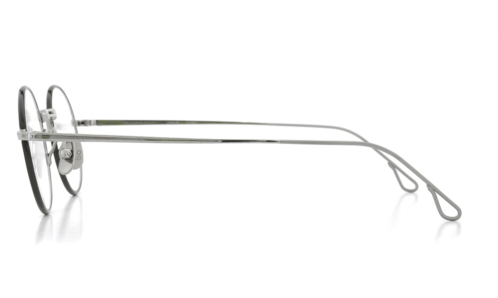 YELLOWS PLUS LESLIE EYEWEAR Silver/Moss Green