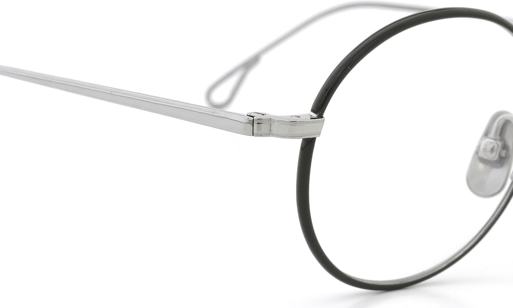 YELLOWS PLUS LESLIE EYEWEAR Silver/Moss Green