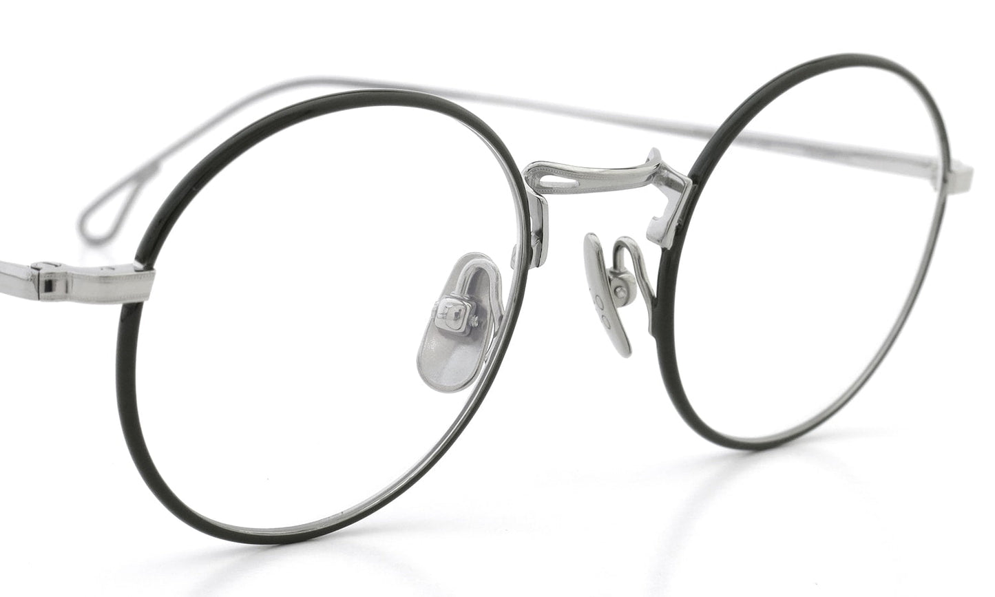 YELLOWS PLUS LESLIE EYEWEAR Silver/Moss Green