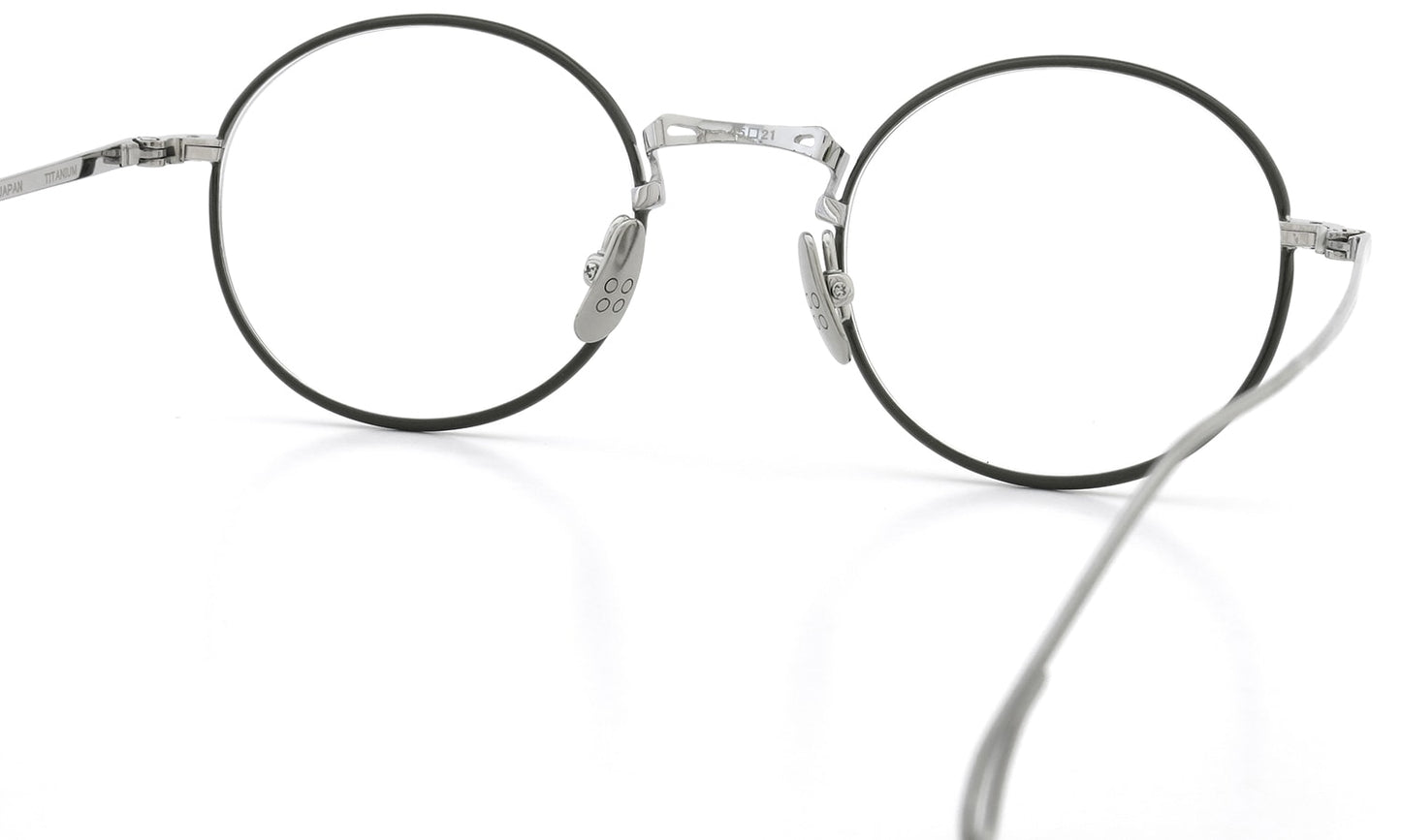 YELLOWS PLUS LESLIE EYEWEAR Silver/Moss Green