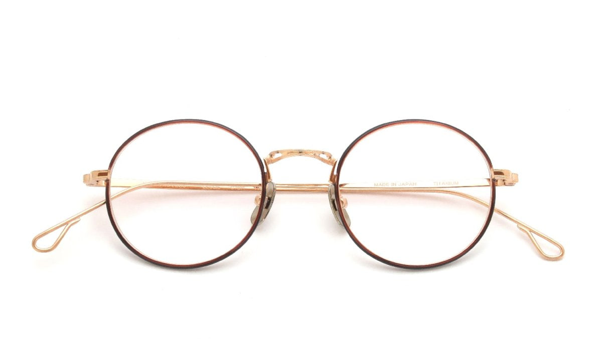 YELLOWS PLUS LESLIE EYEWEAR Rose Gold/Brown