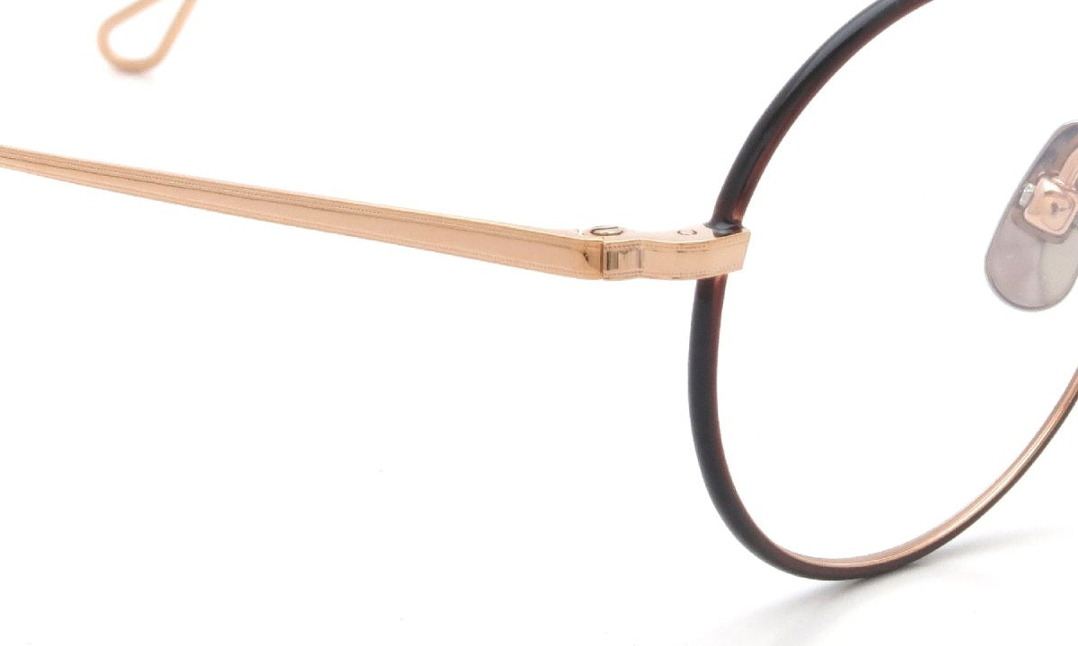 YELLOWS PLUS LESLIE EYEWEAR Rose Gold/Brown
