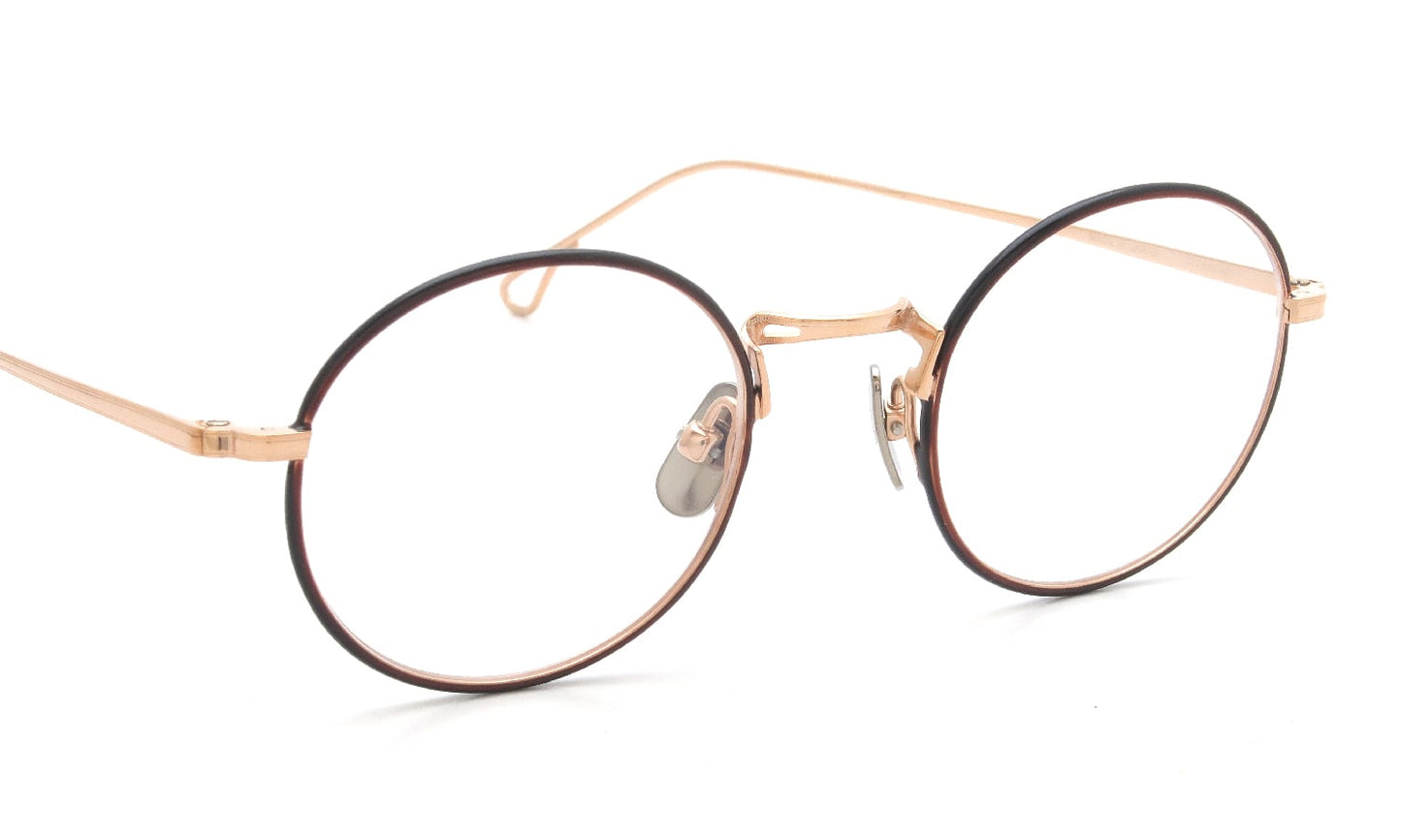 YELLOWS PLUS LESLIE EYEWEAR Rose Gold/Brown