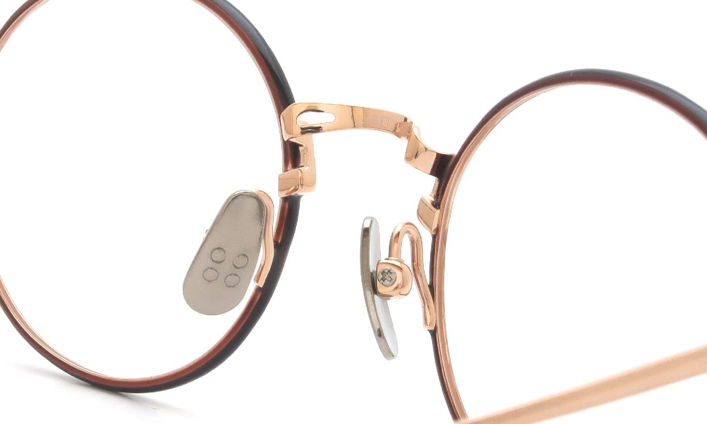 YELLOWS PLUS LESLIE EYEWEAR Rose Gold/Brown