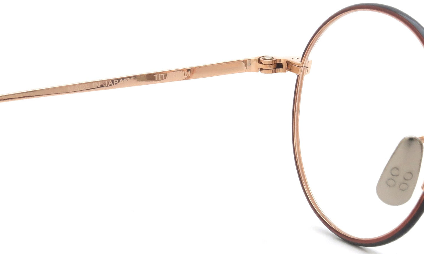 YELLOWS PLUS LESLIE EYEWEAR Rose Gold/Brown