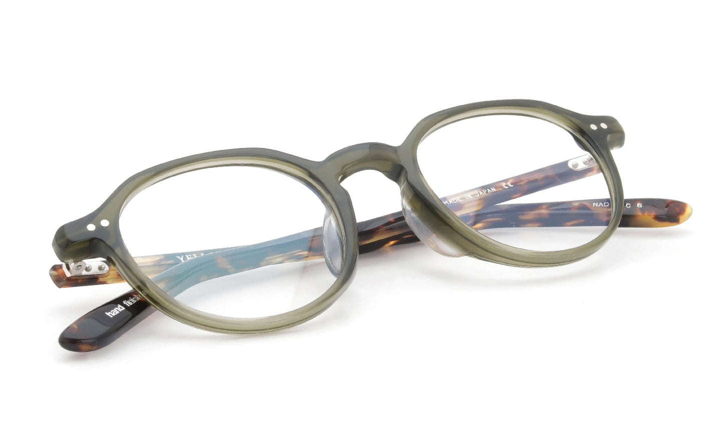 YELLOWS PLUS NADIA EYEWEAR Yellowish Green/Classical Havana