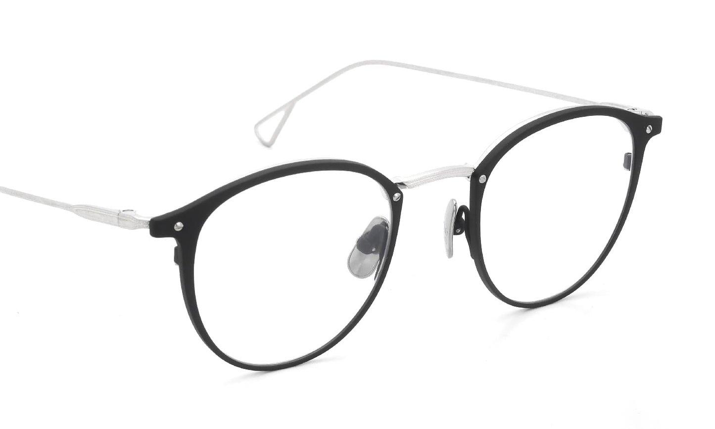 YELLOWS PLUS NIGEL EYEWEAR Matt Black/Damage Silver