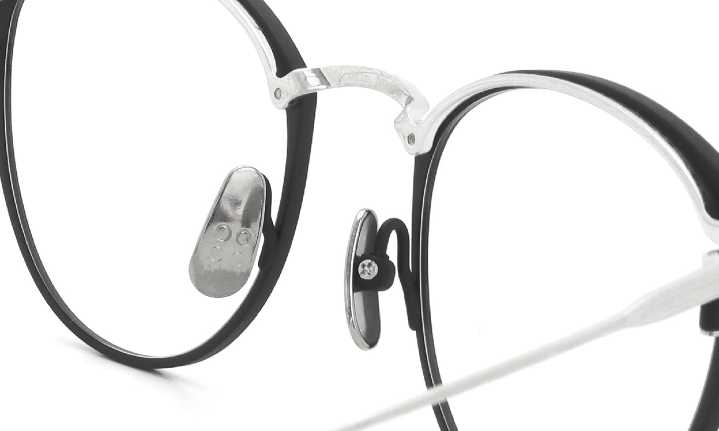 YELLOWS PLUS NIGEL EYEWEAR Matt Black/Damage Silver