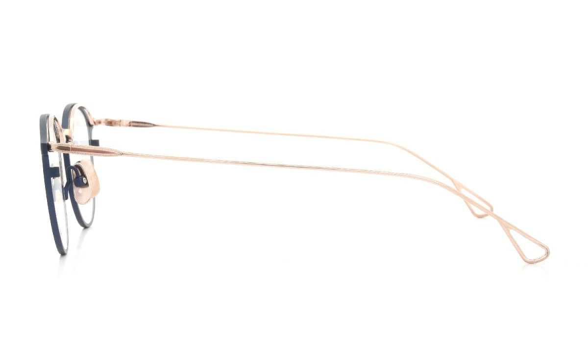 YELLOWS PLUS NIGEL EYEWEAR Matt Navy/Rose Gold