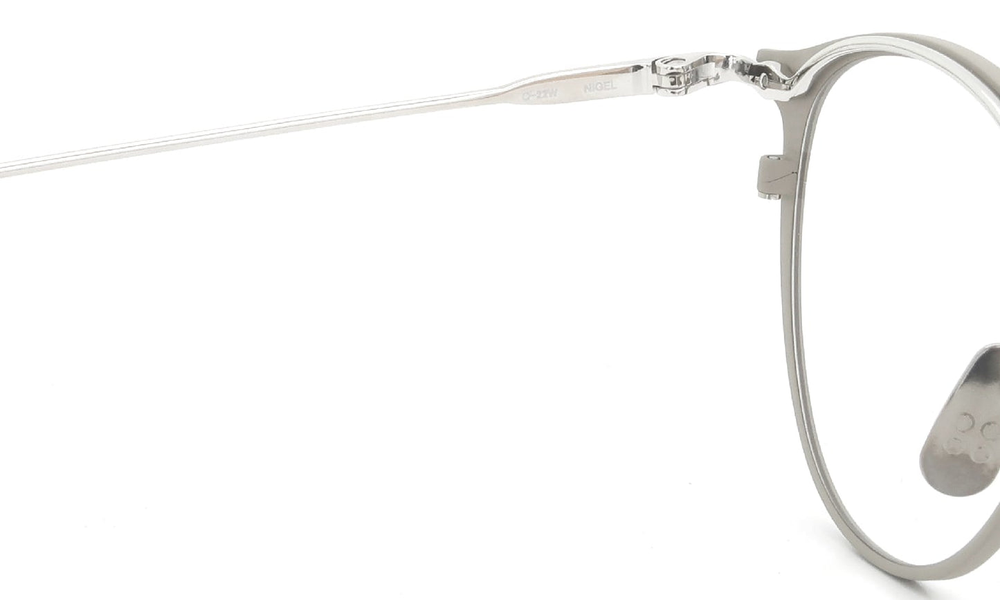 YELLOWS PLUS NIGEL EYEWEAR Matt Beige/Silver