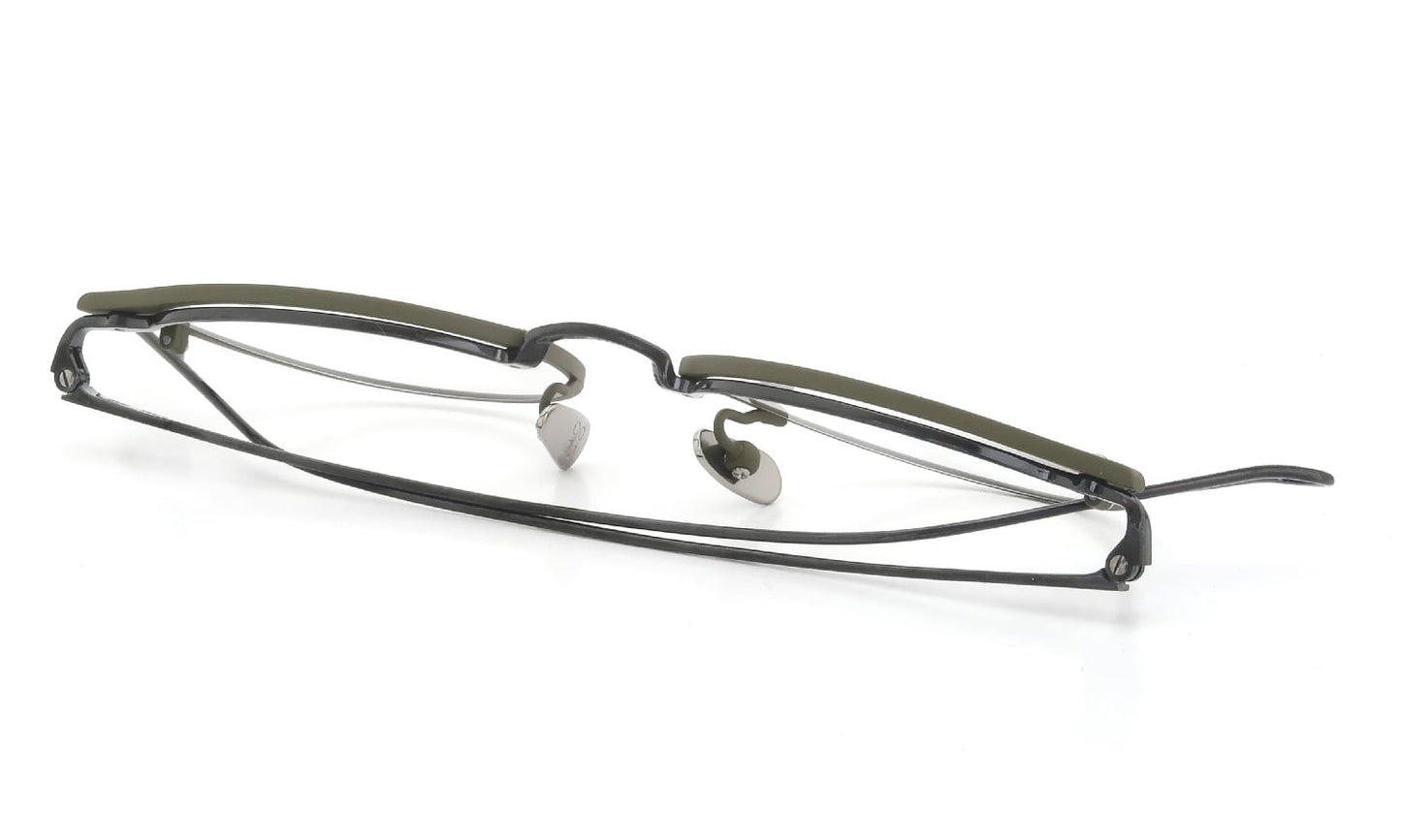 YELLOWS PLUS NIGEL EYEWEAR Matt Elm Green/Black