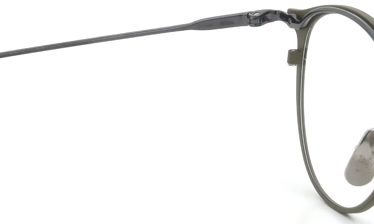 YELLOWS PLUS NIGEL EYEWEAR Matt Elm Green/Black