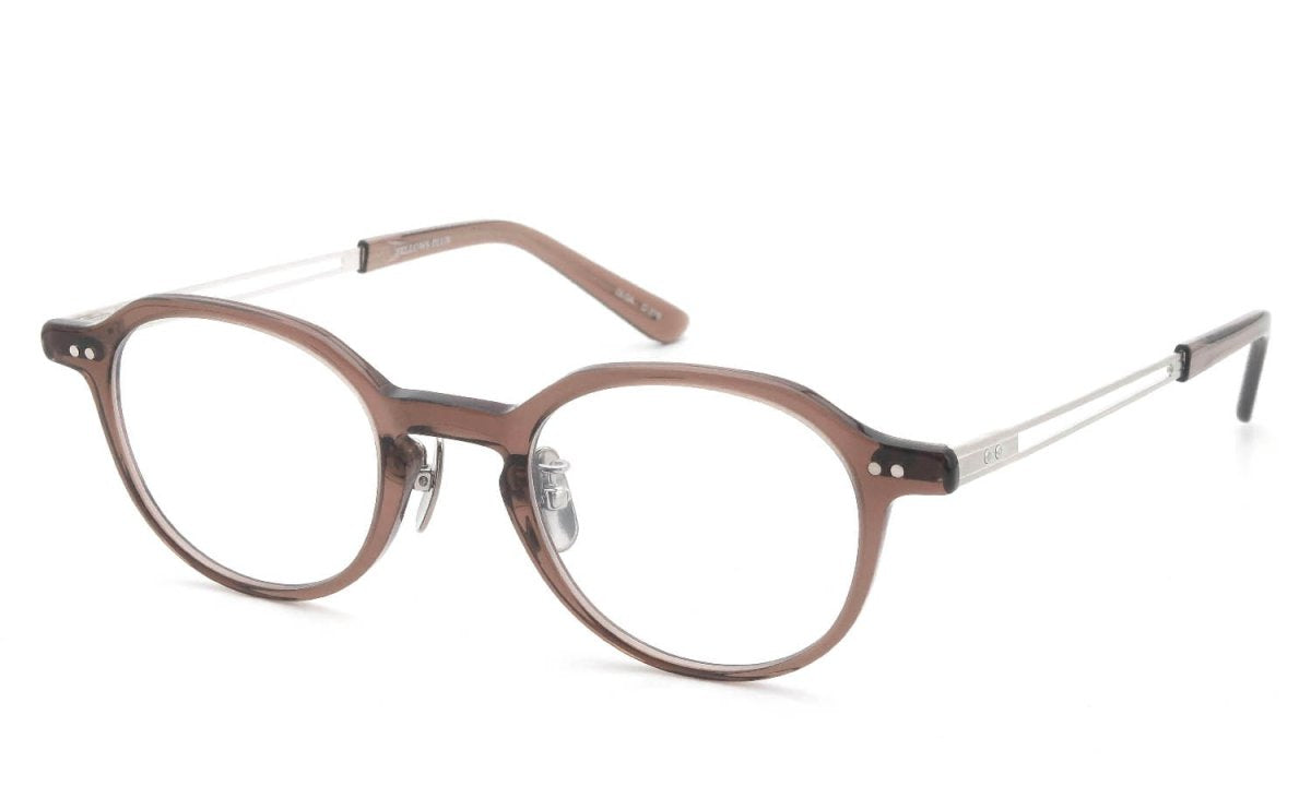 YELLOWS PLUS OLGA EYEWEAR Crystal Brown/Silver