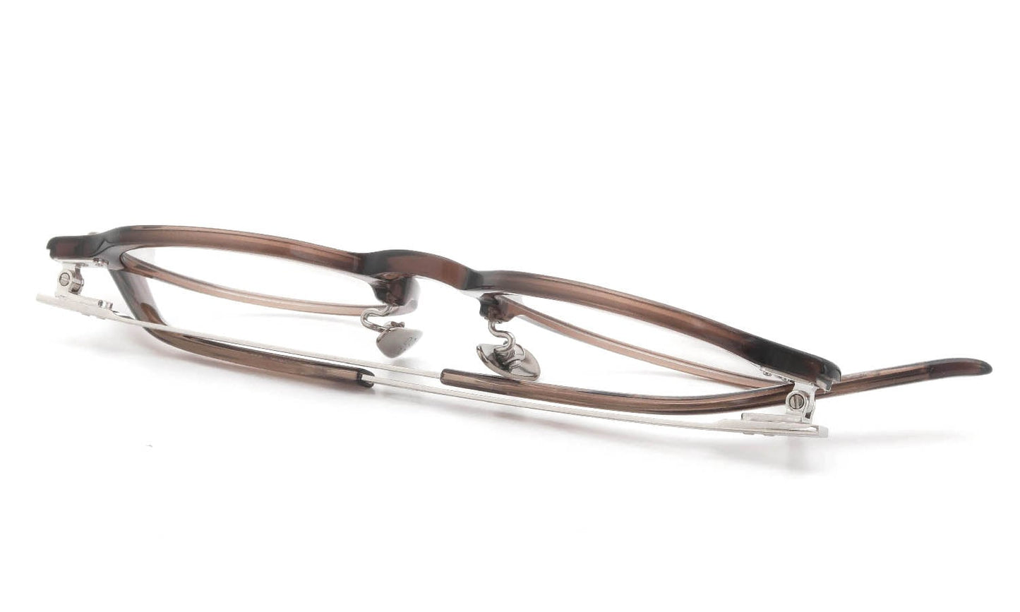 YELLOWS PLUS OLGA EYEWEAR Crystal Brown/Silver