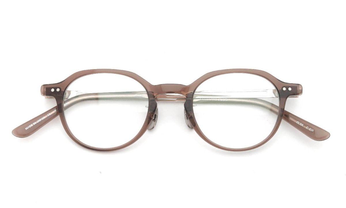 YELLOWS PLUS OLGA EYEWEAR Crystal Brown/Silver