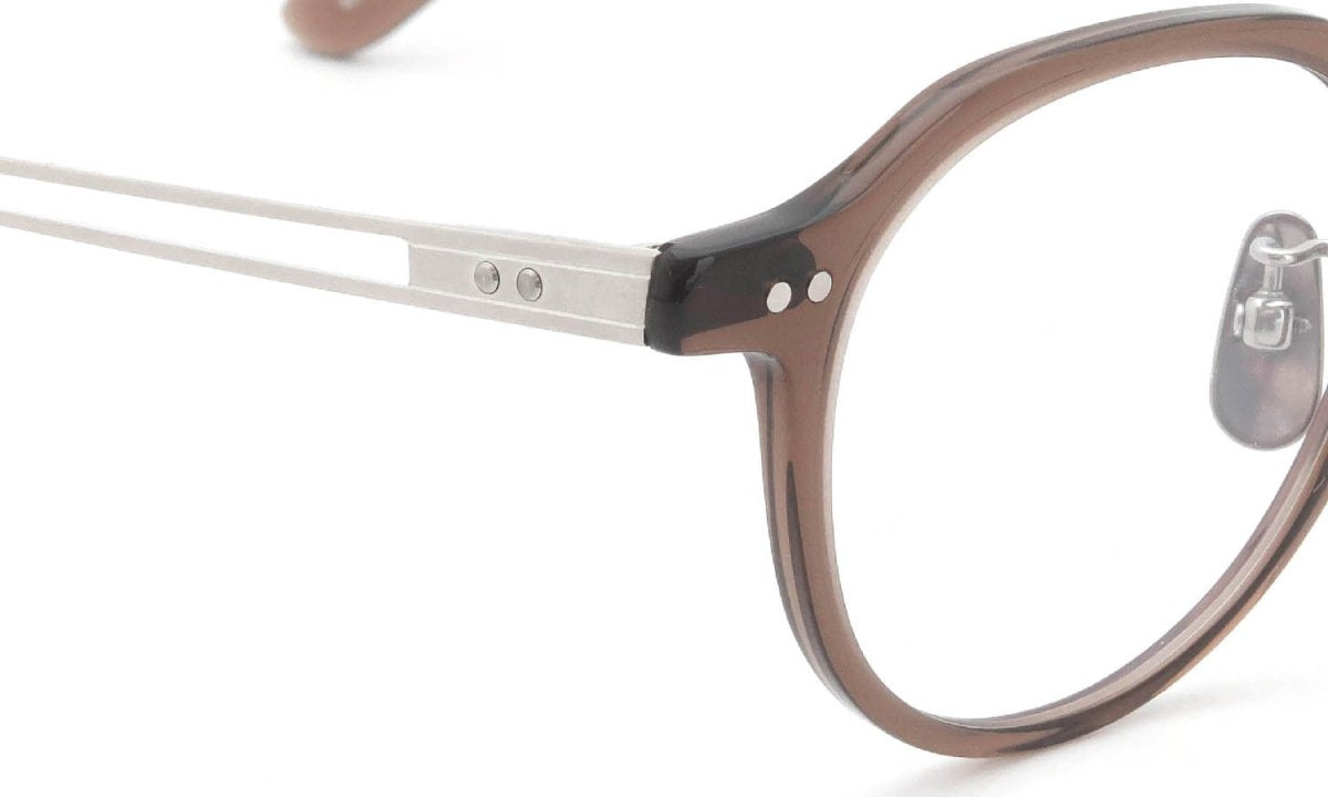 YELLOWS PLUS OLGA EYEWEAR Crystal Brown/Silver