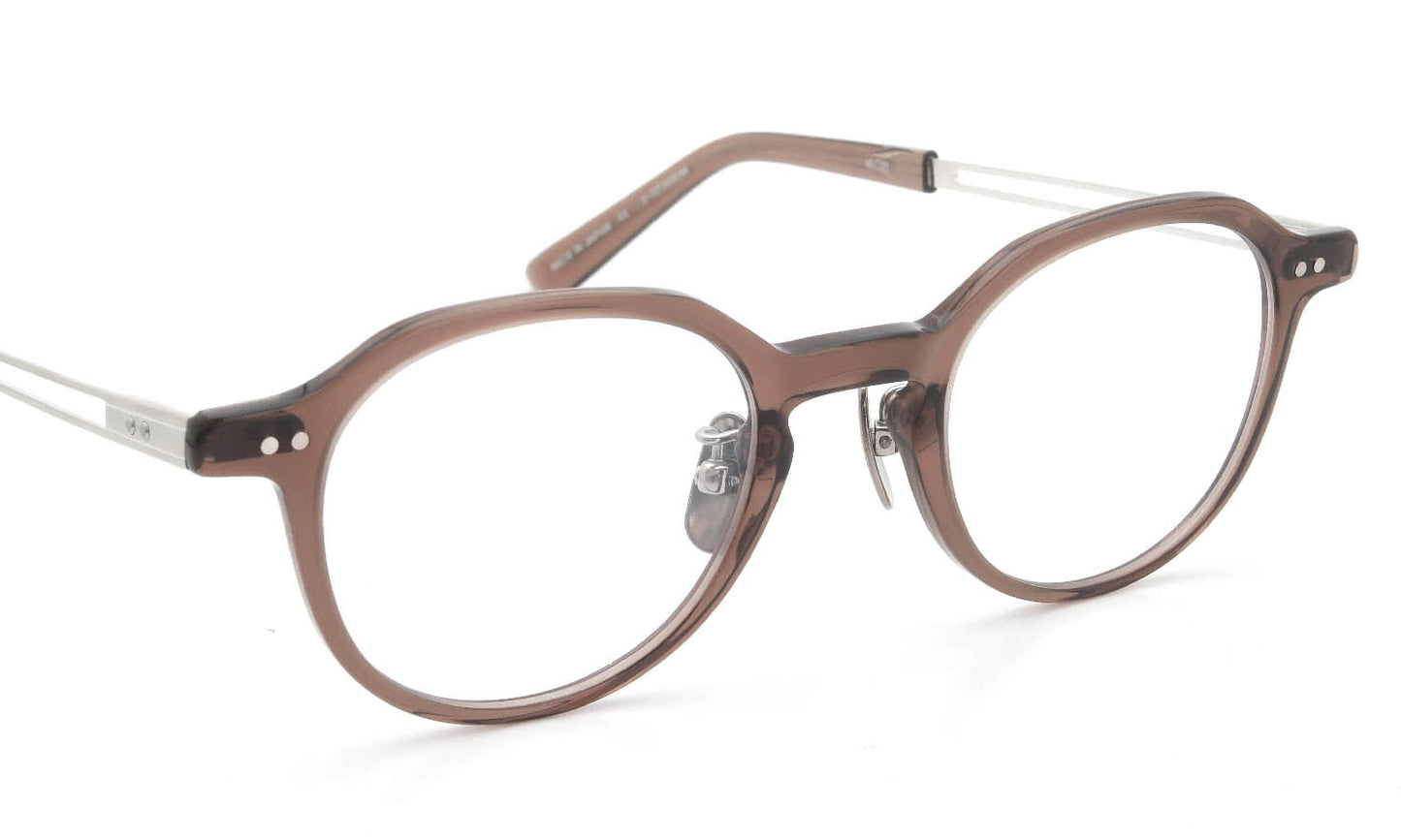 YELLOWS PLUS OLGA EYEWEAR Crystal Brown/Silver