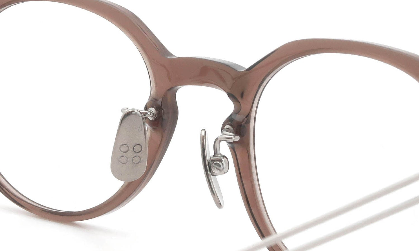 YELLOWS PLUS OLGA EYEWEAR Crystal Brown/Silver