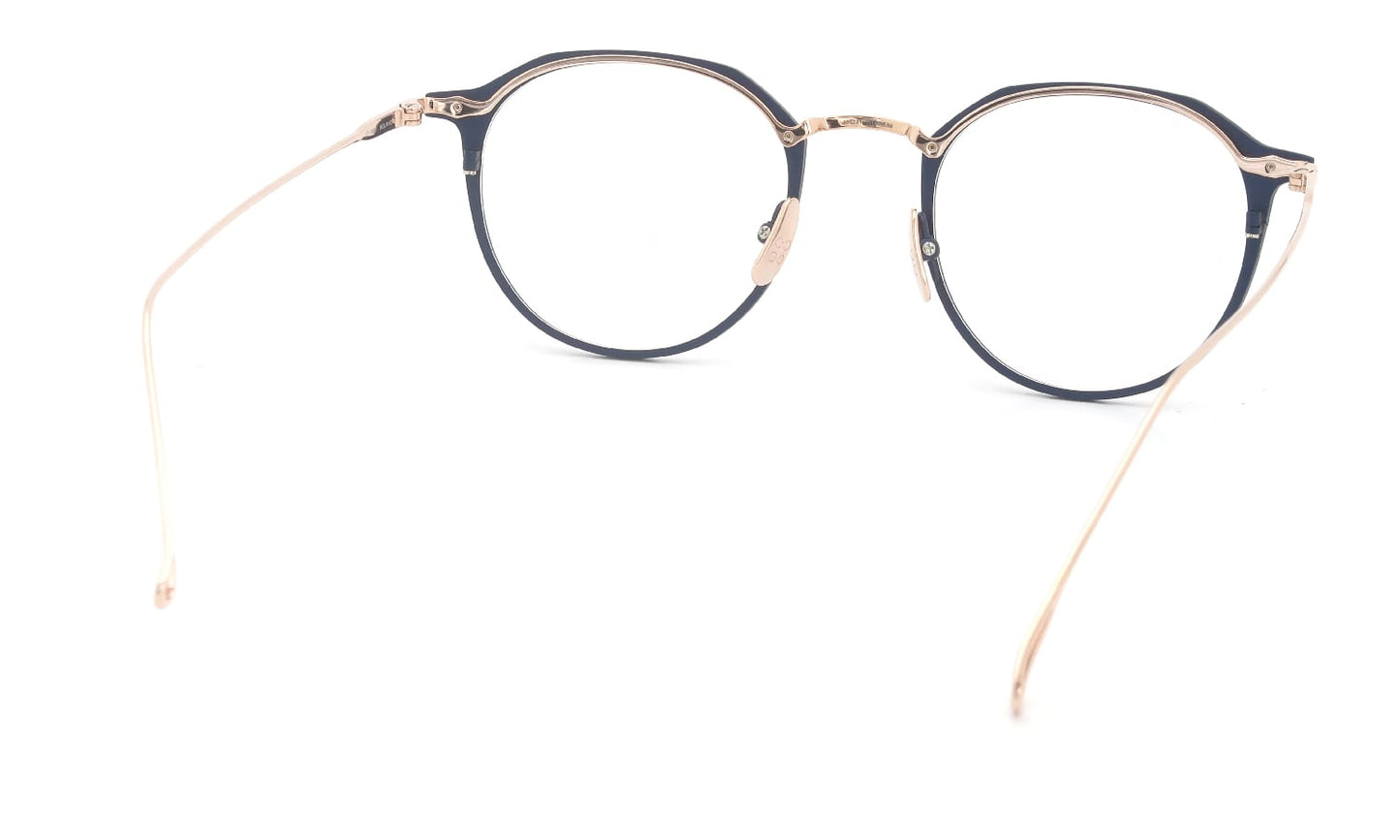YELLOWS PLUS ROLAND EYEWEAR Matt Navy/Rose Gold