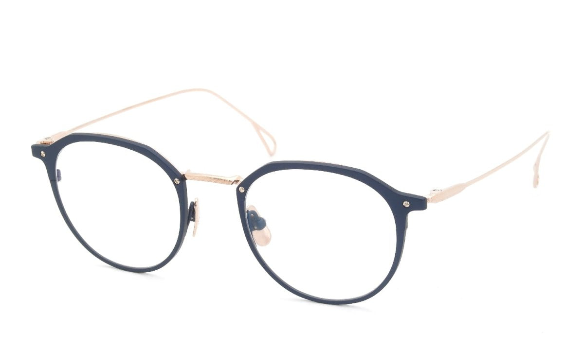 YELLOWS PLUS ROLAND EYEWEAR Matt Navy/Rose Gold