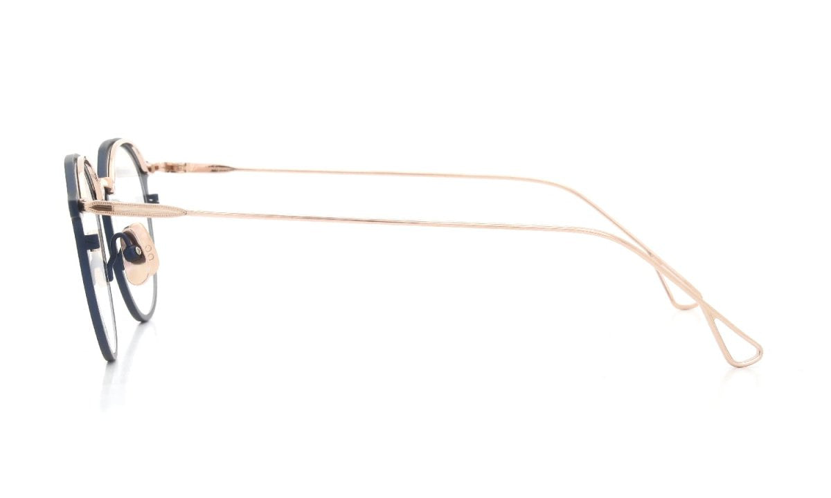 YELLOWS PLUS ROLAND EYEWEAR Matt Navy/Rose Gold