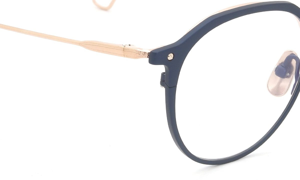 YELLOWS PLUS ROLAND EYEWEAR Matt Navy/Rose Gold