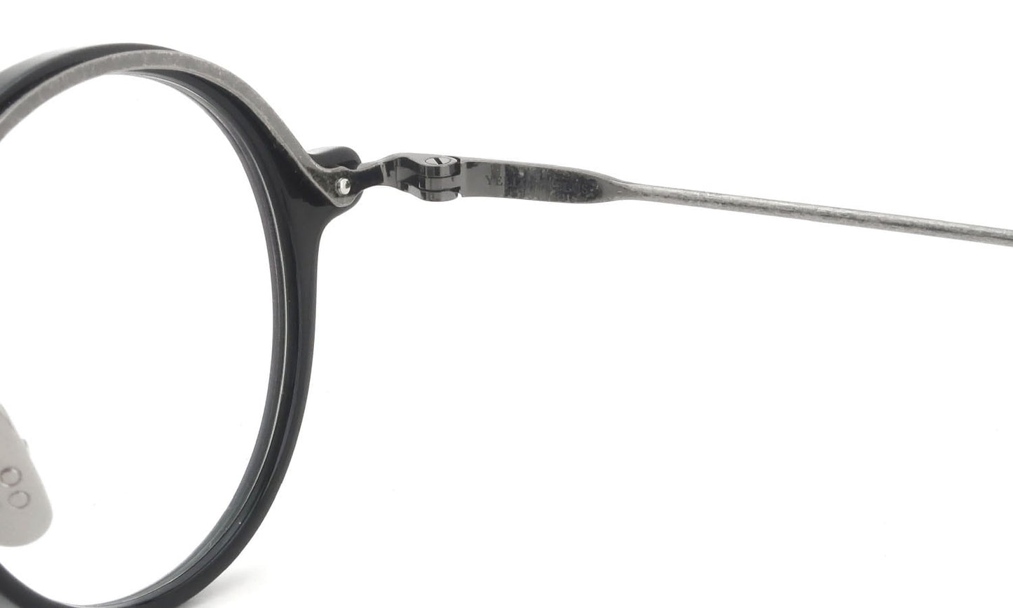 YELLOWS PLUS ROLF EYEWEAR Black/Damage Silver