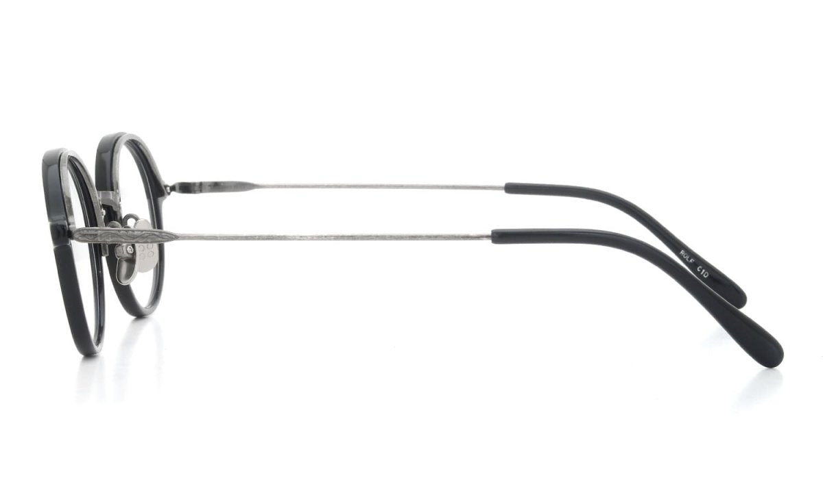 YELLOWS PLUS ROLF EYEWEAR Black/Damage Silver