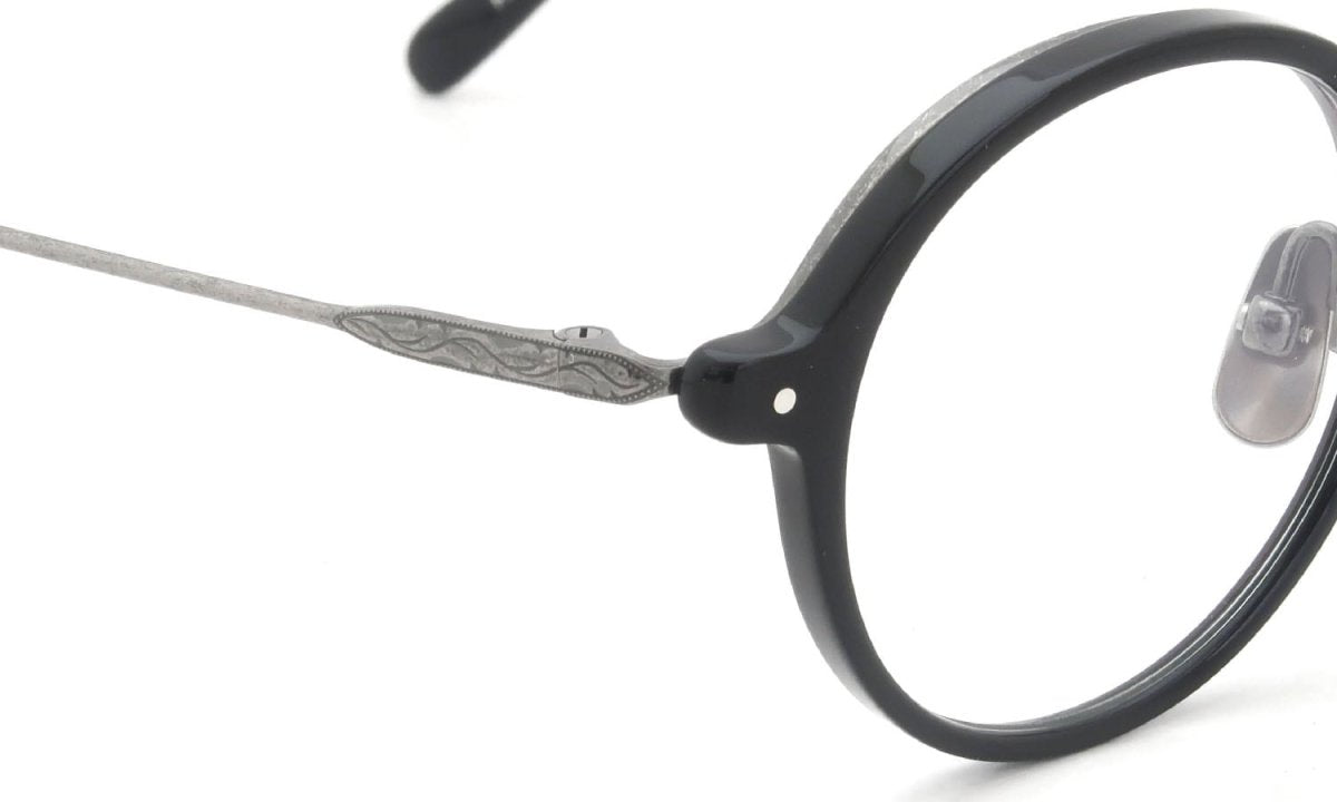 YELLOWS PLUS ROLF EYEWEAR Black/Damage Silver