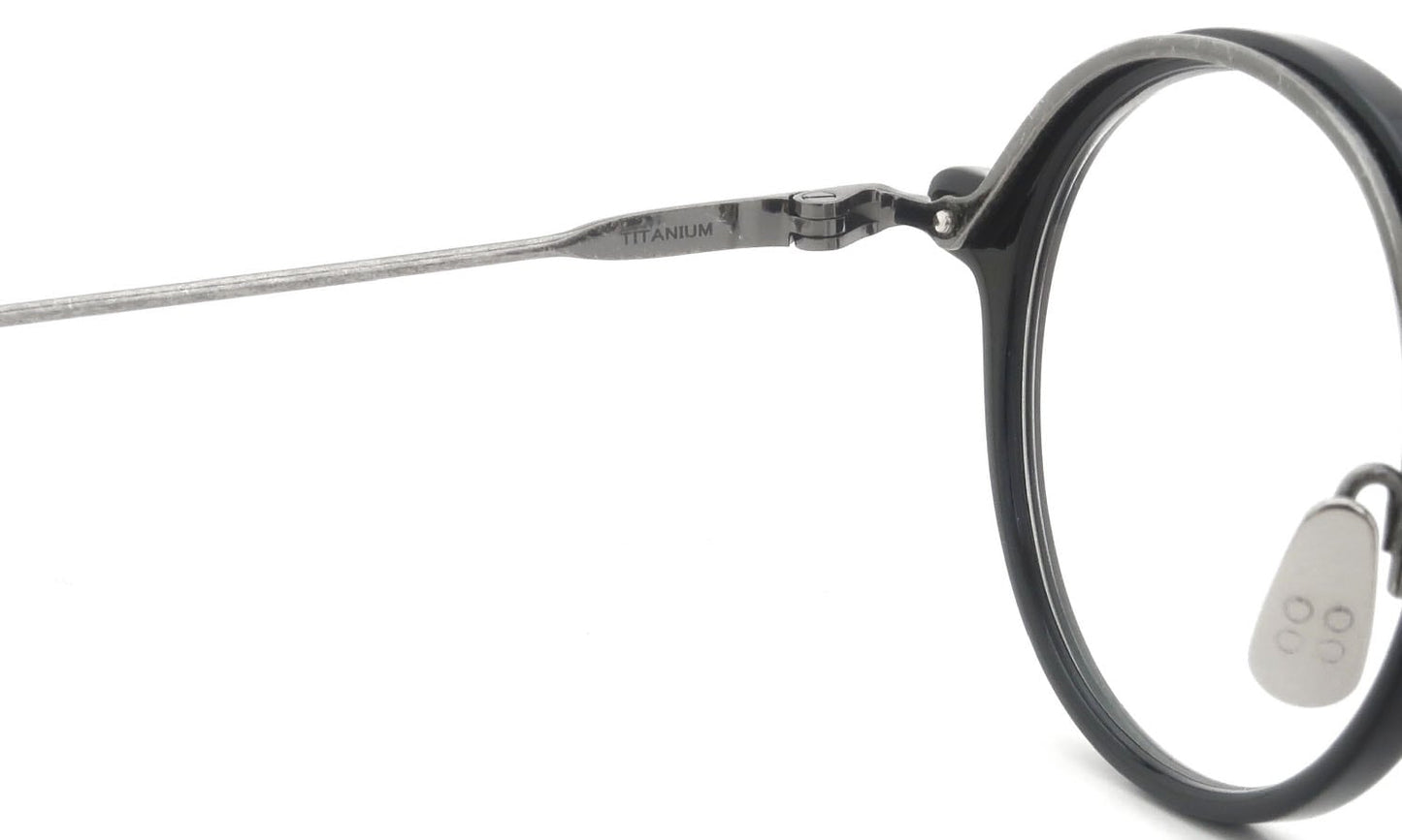 YELLOWS PLUS ROLF EYEWEAR Black/Damage Silver