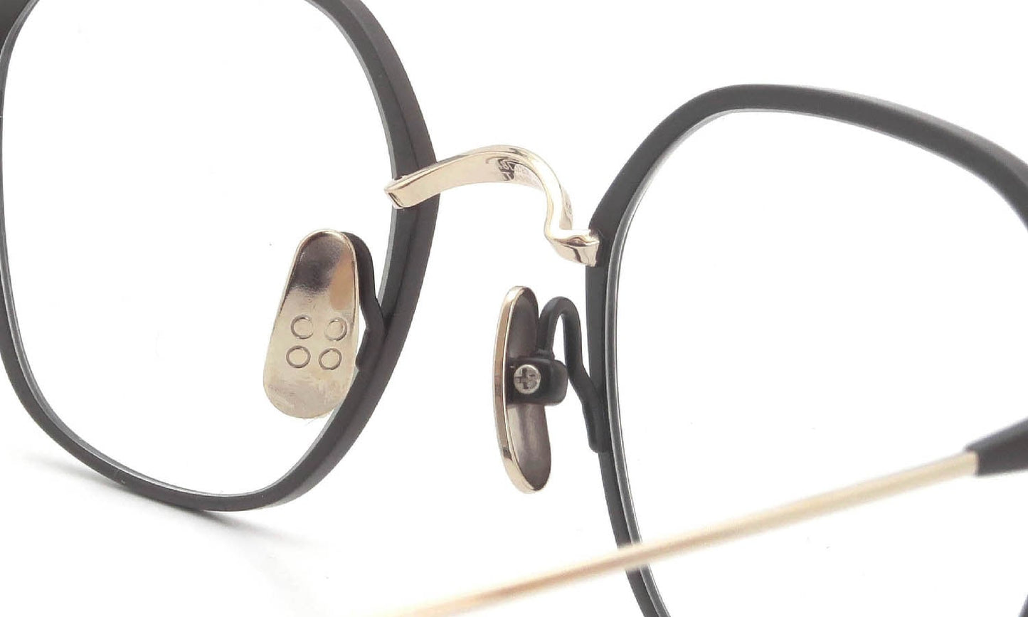 YELLOWS PLUS TIFF EYEGLASS FRAME Matt brown/Gold