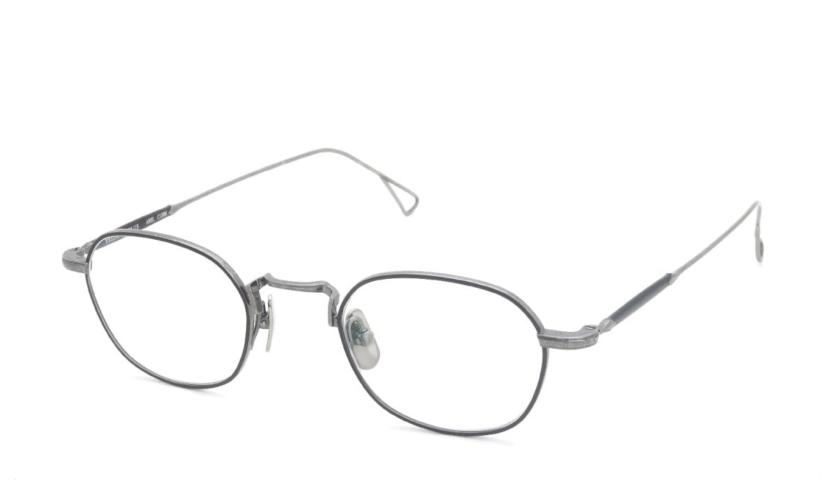 YELLOWS PLUS ARIEL EYEGLASS FRAME Real Damage Silver/Black