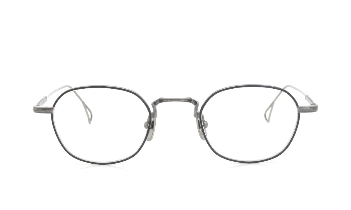 YELLOWS PLUS ARIEL EYEGLASS FRAME Real Damage Silver/Black
