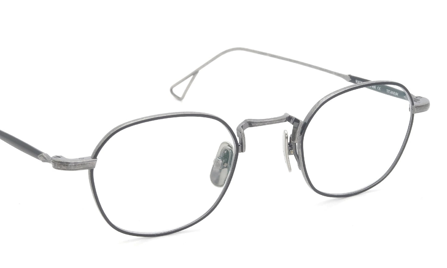 YELLOWS PLUS ARIEL EYEGLASS FRAME Real Damage Silver/Black