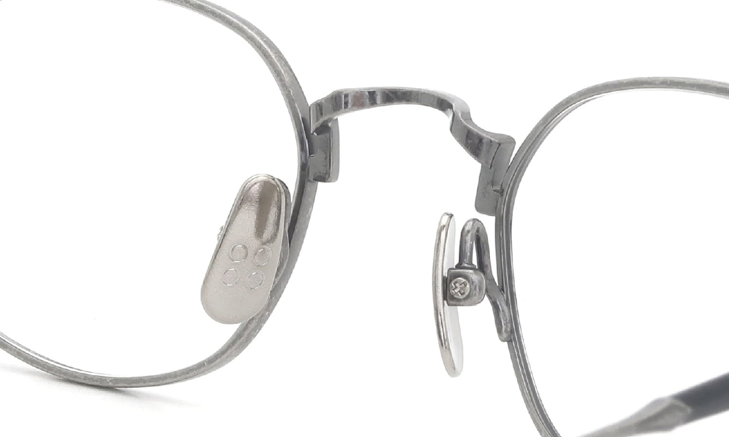 YELLOWS PLUS ARIEL EYEGLASS FRAME Real Damage Silver/Black